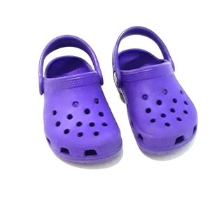 Purple Crocs Child's 7